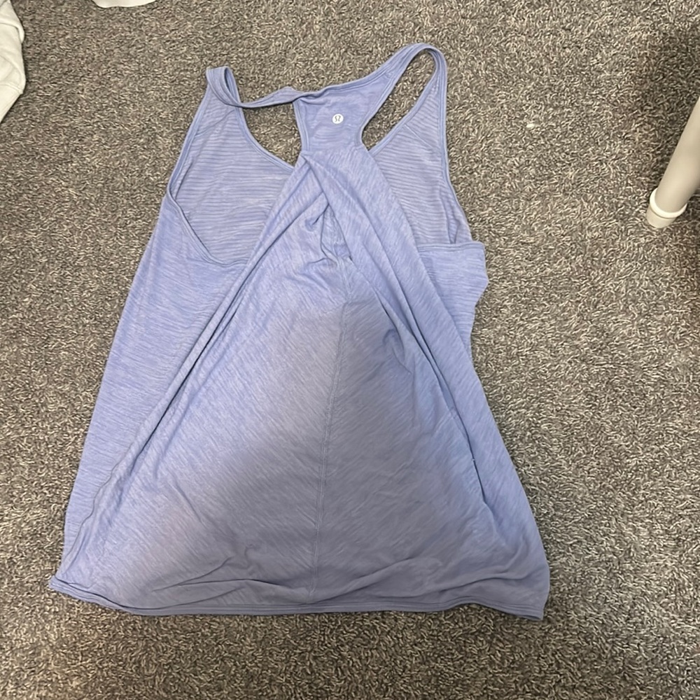 Size 8 lavender tank top from lululemon